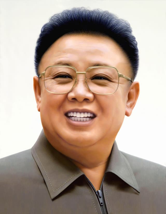 Portrait of Kim Jong-il